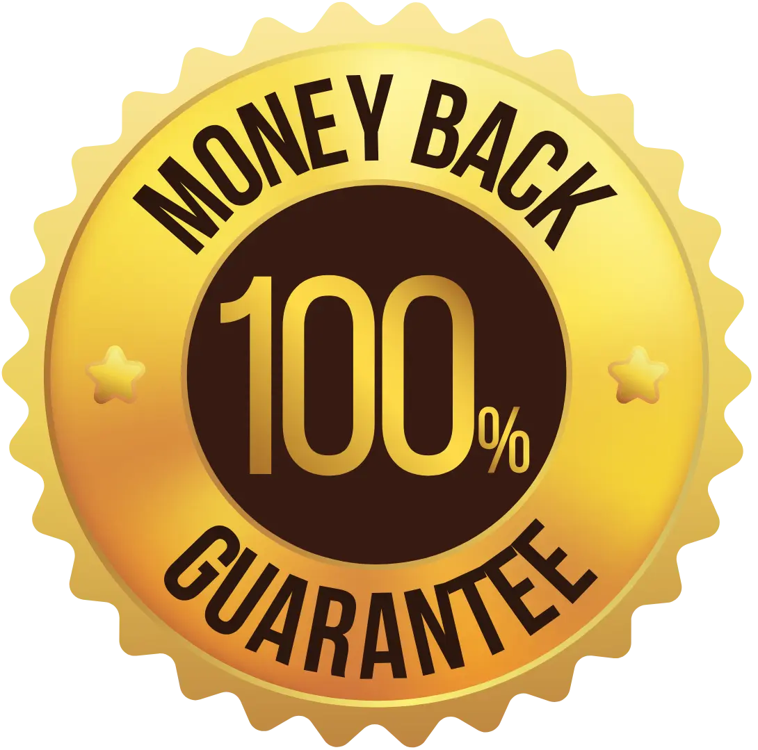 Finessa 180-Day Money Back Guarantee Gold Badge